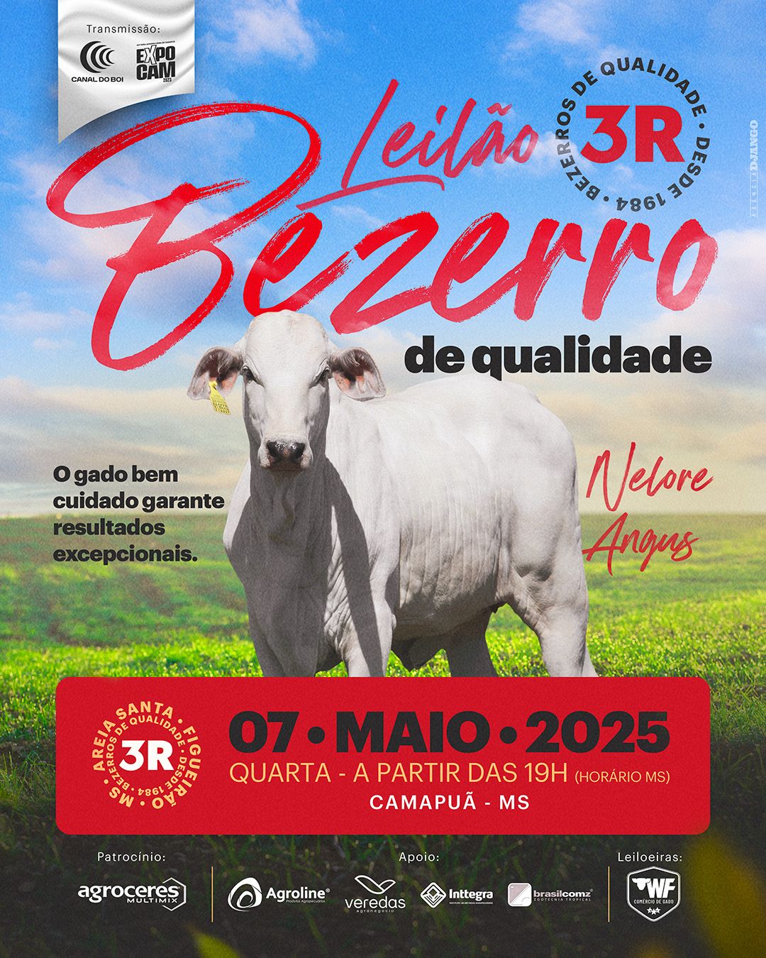 LEILÃO 3R BEZERRO DE QUALIDADE