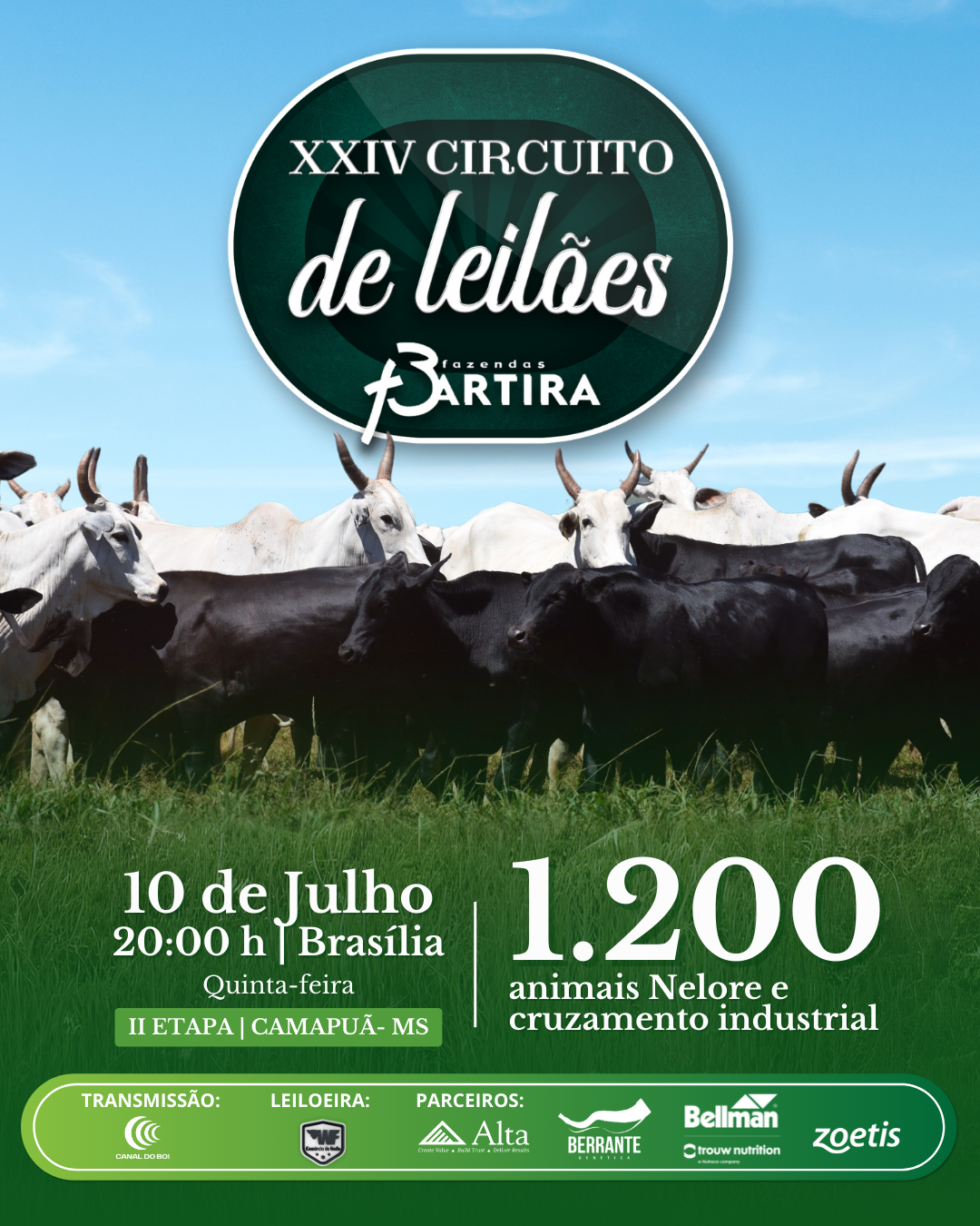 XXIV CIRCUITO DE LEILÕES FAZENDAS BARTIRA - 2º ETAPA
