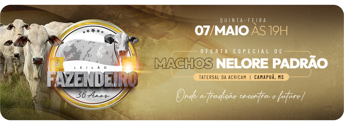 Leilão do Fazendeiro 36 anos